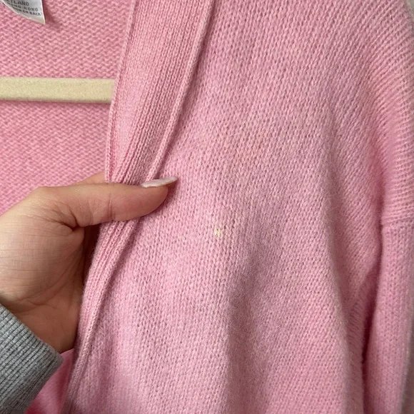 Vintage 100% Wool Pink Cardigan - Picture 7 of 9
